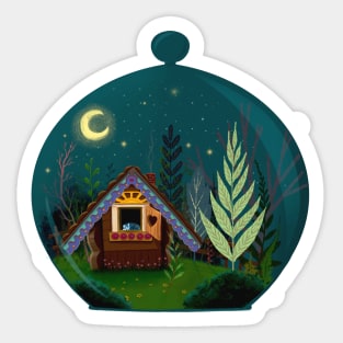 The Home Of Secret Forest Magic Sticker